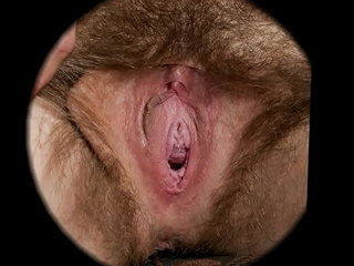 Women's textures Sweet nest HD Vagina close-up hairy pussy by rumesco
